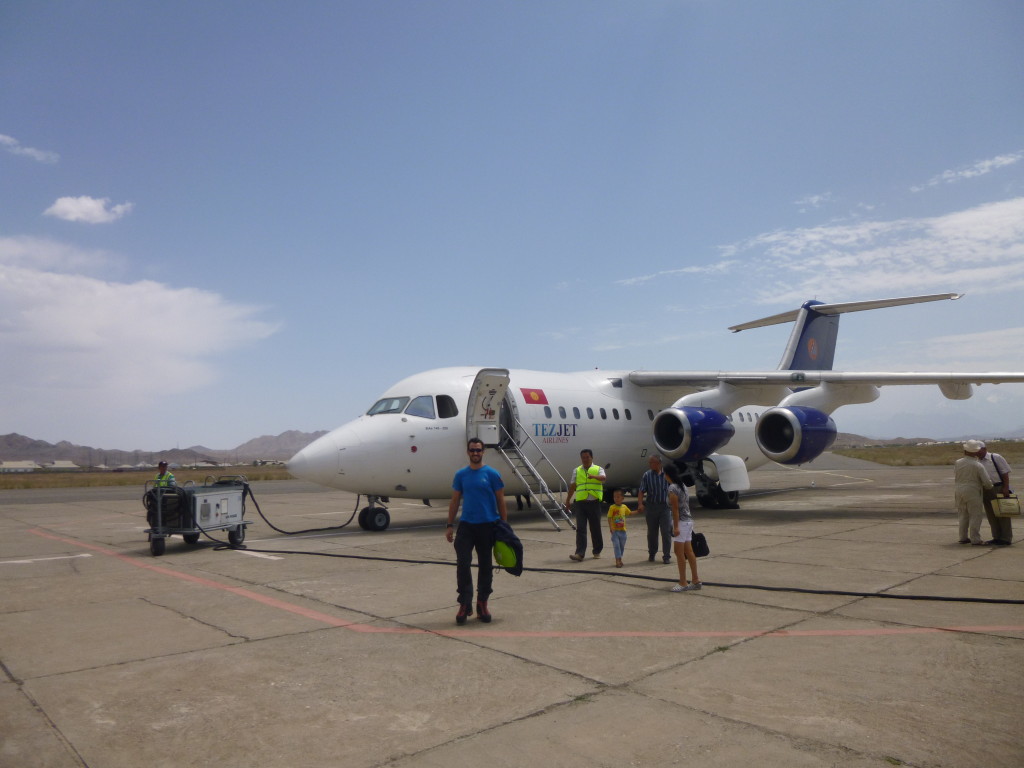 Arrivals @ Batken Airport